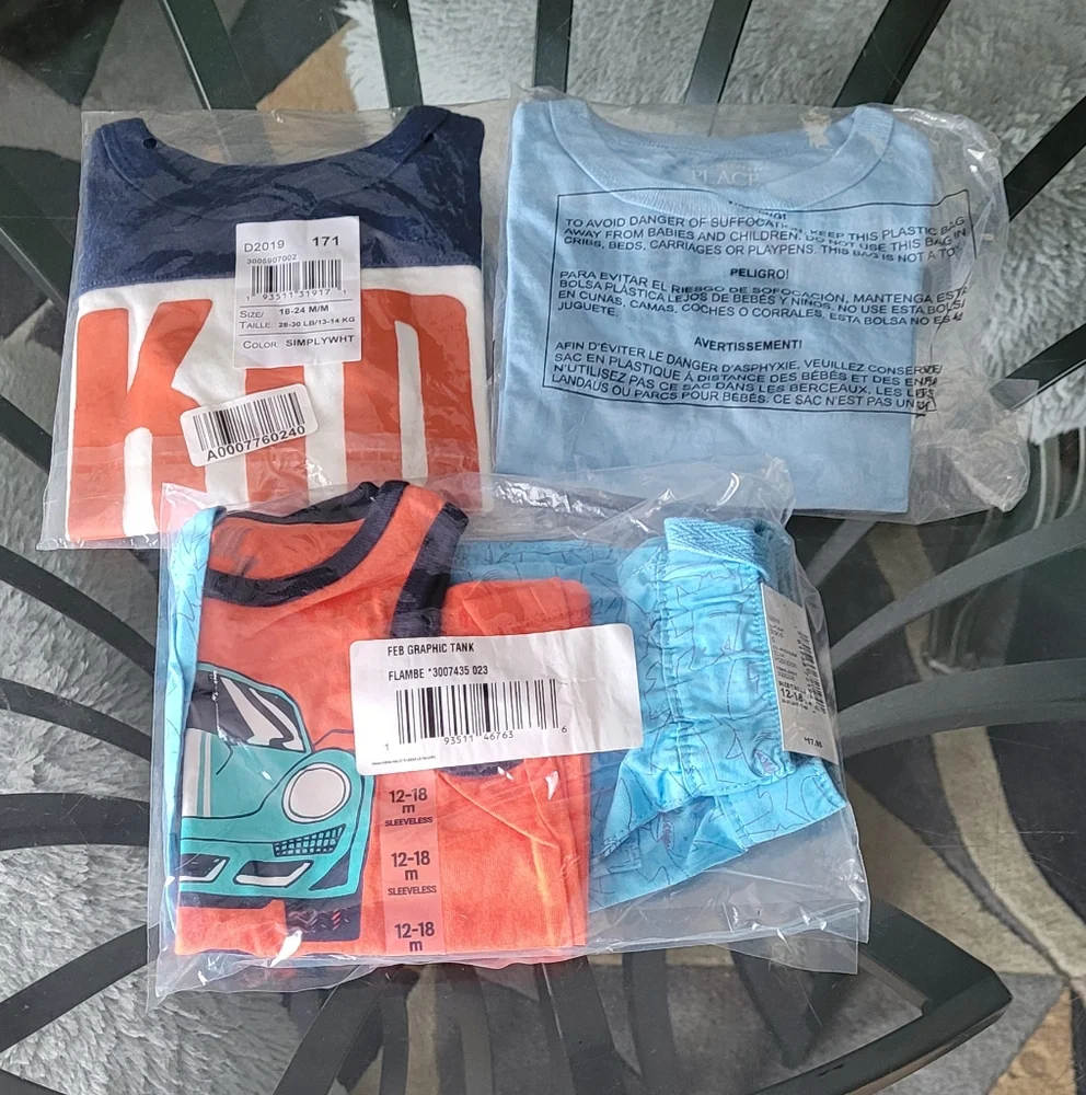 NWT The Children's Place Lot of 4 For Kids ❤️